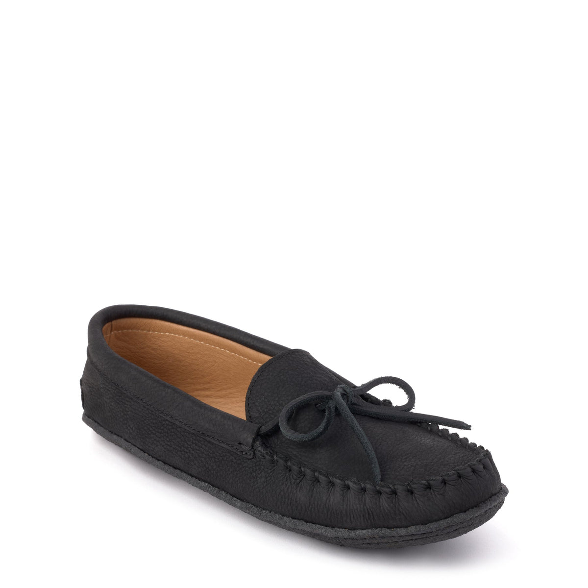 Black Men\'s Manitobah leather Indian made Shoes 11-12 Black Leather Slip-on Loafers: Ethnic Indian Wedding Shoes  main image 2