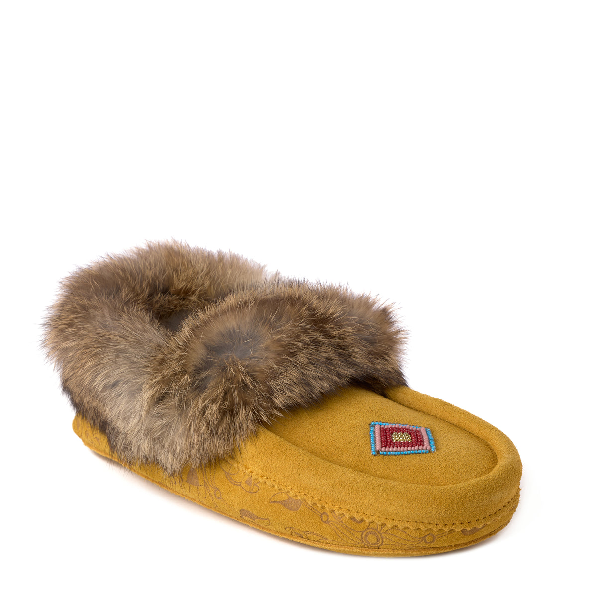 Not Afraid Tipi Slipper | Floral Laser Etching Manitobah USA