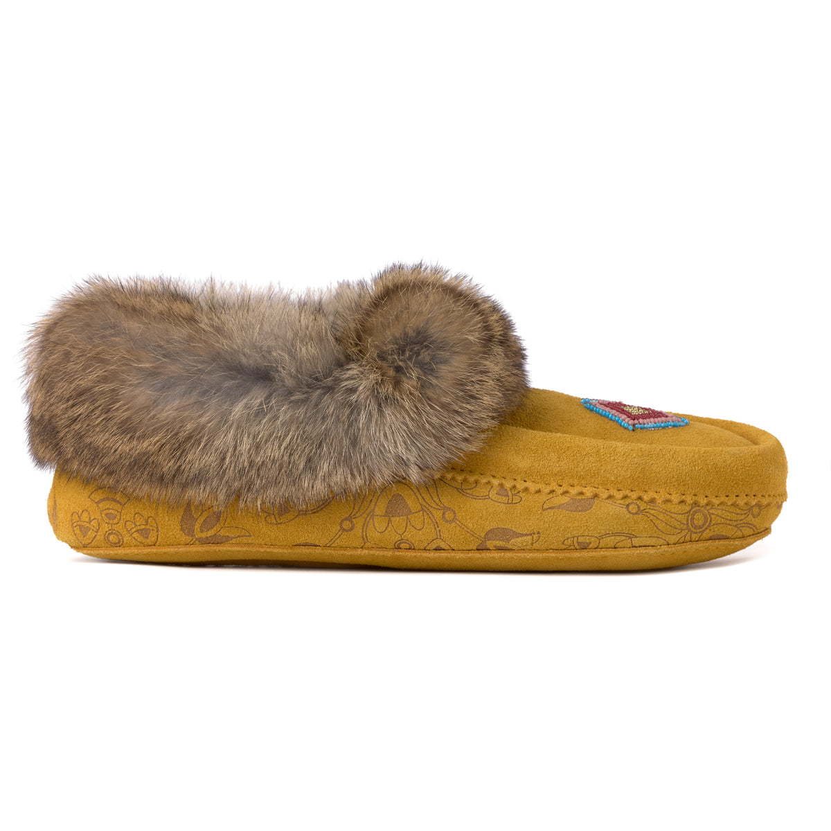 Not Afraid Tipi Slipper | Floral Laser Etching Manitobah USA
