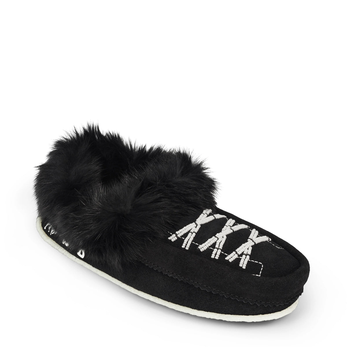 Manitobah x Smudge The Blades Slipper Moc | Hockey-Inspired