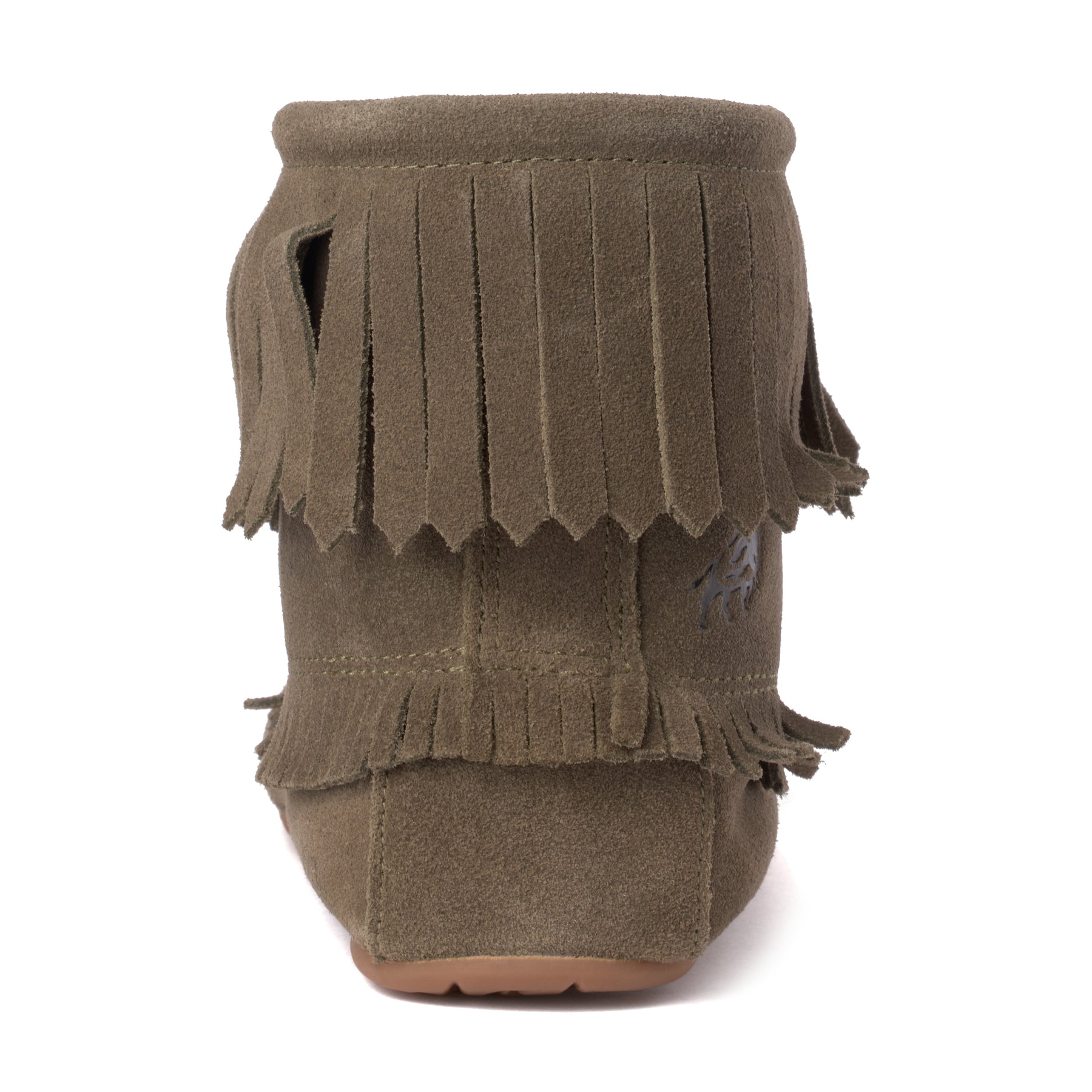 新品　BRIEFING STRETCH SUEDE LS HIGHNECK M Harvester Suede Fleece-Lined Fringe Moccasin Boots Manitobah USA