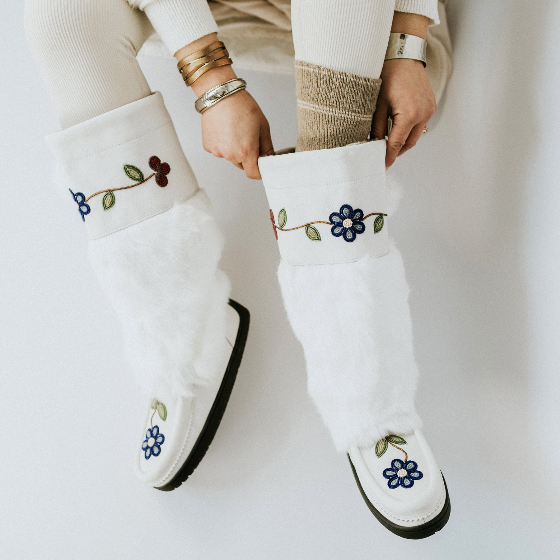 Metis Mukluk | Iconic Winter Boots with Traditional Beadwork