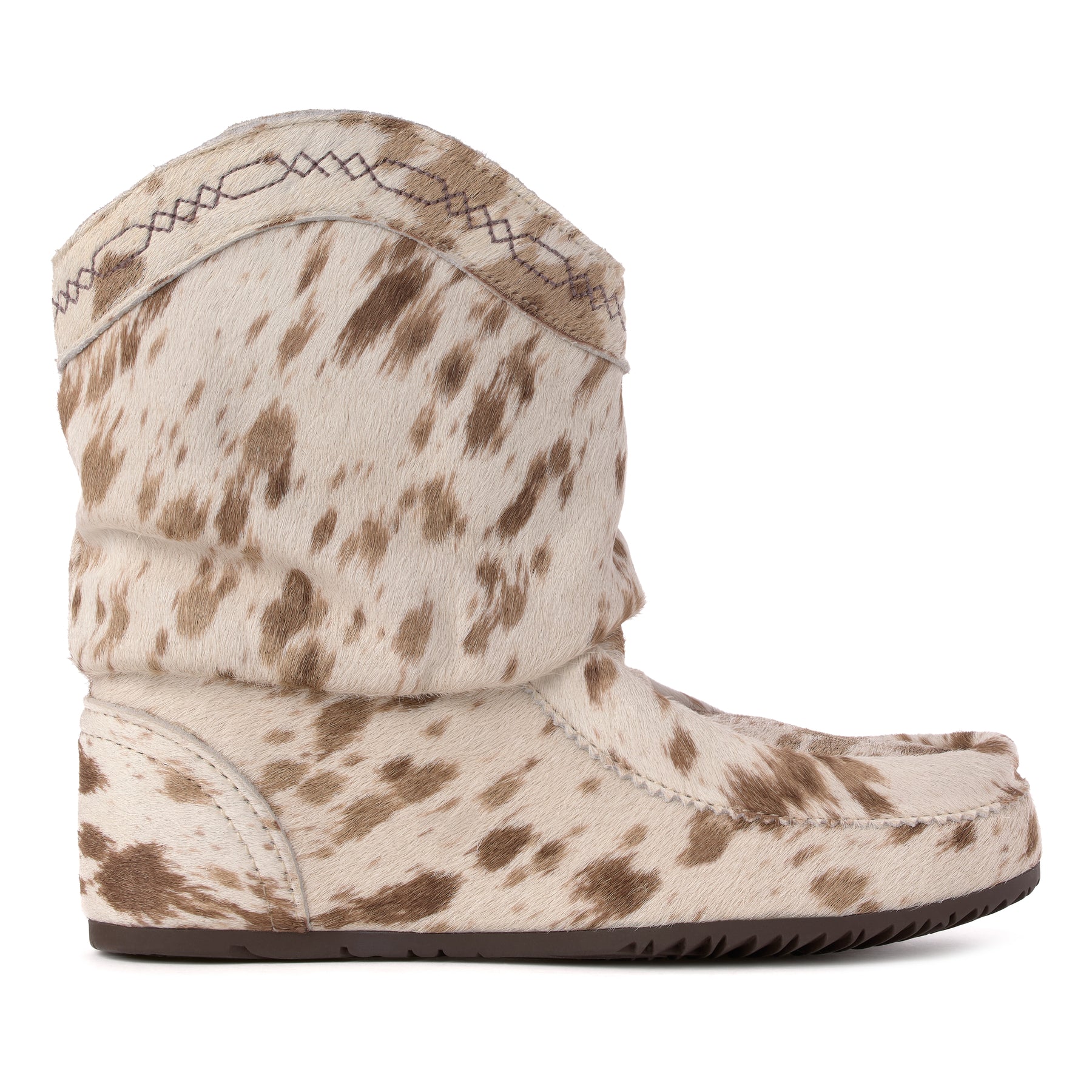 Jeddito Boot Mid Pony Hair | Suede and Embroidery Manitobah USA
