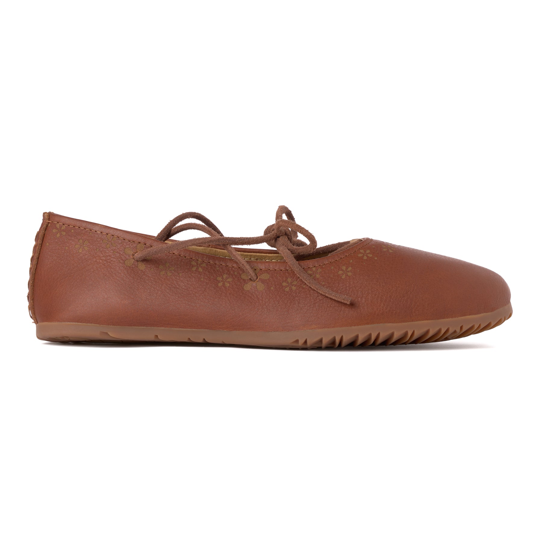 Wildflower Ballet Flat | Soft Nubuck with Floral Design Manitobah USA