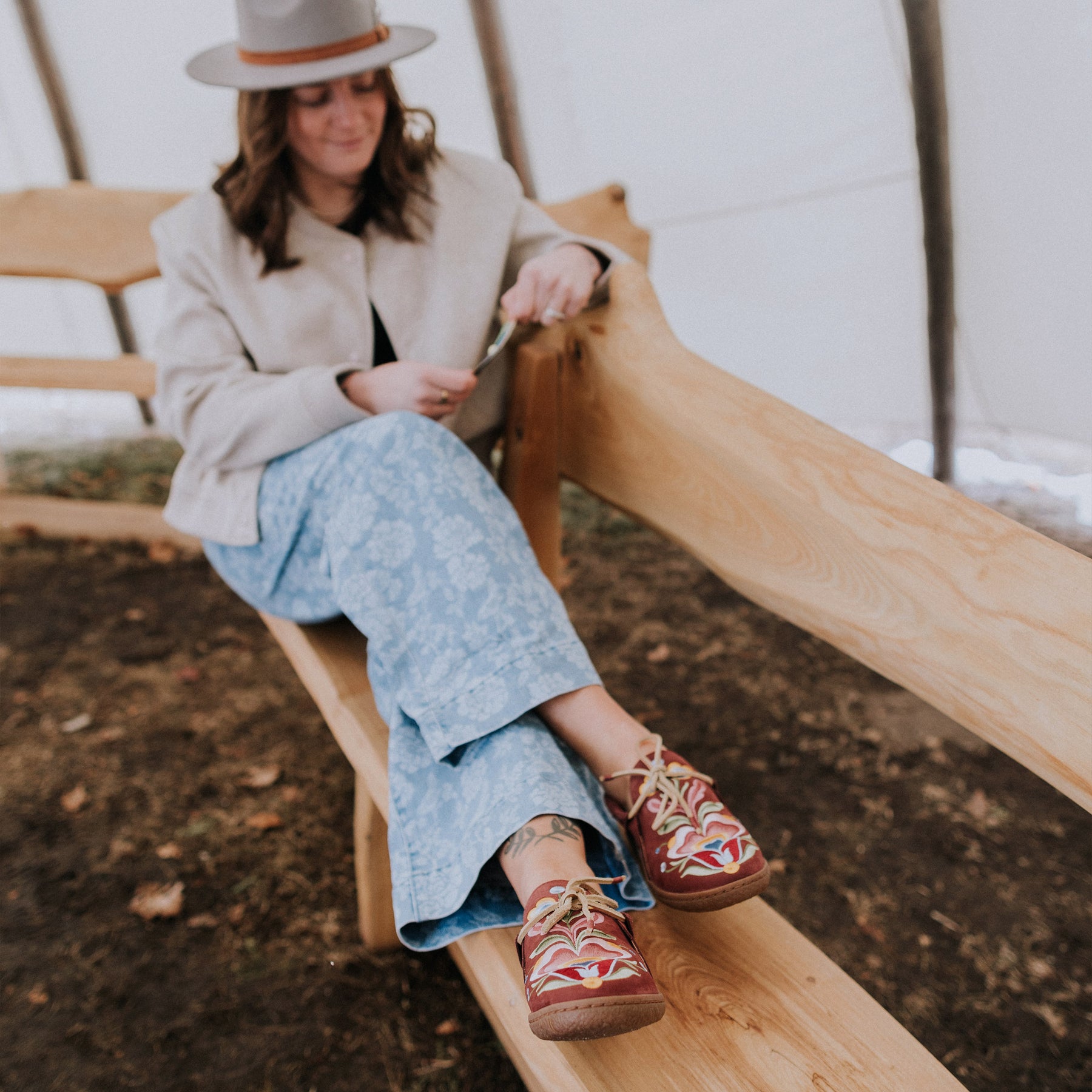 Kaija Heitland Modern Moccasin Manitobah USA