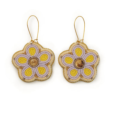 Abigail Clarke Lavender Earrings