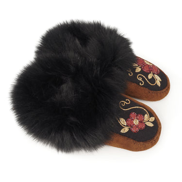 Jennifer Bell Ladies 8 Floral  Moccasins