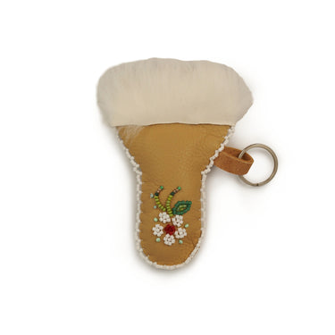 Stephanie Tenasco Mini Fur Mitt Keychain