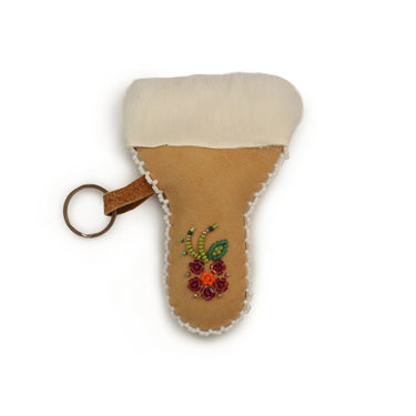 Stephanie Tenasco Mini Fur Mitt Keychain
