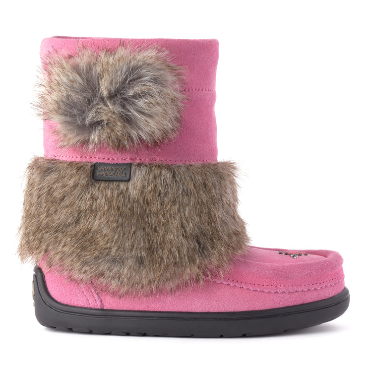 Waterproof Faux Fur Youth Snowy Owlet Manitobah USA