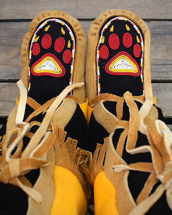 Manitobah Design: Artist Ecosystem Mastery Beaded Mukluks