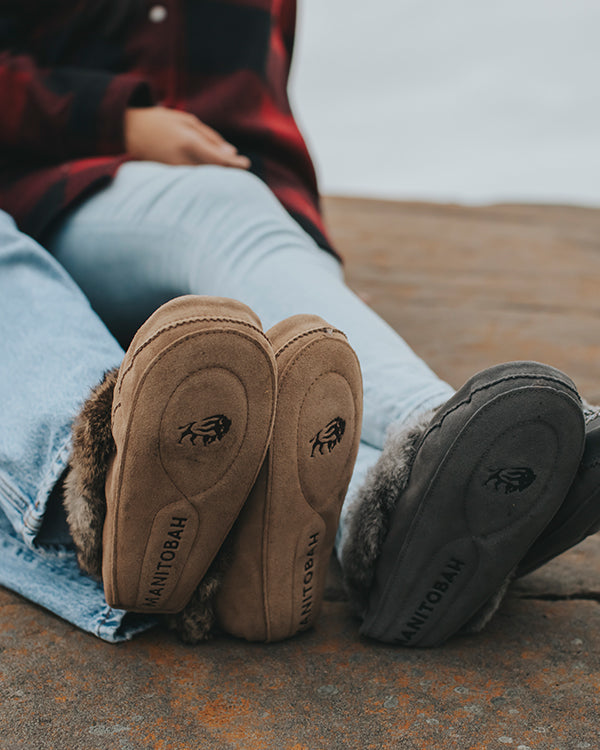 Manitobah Design: Wiggle Room Tipi Slippers