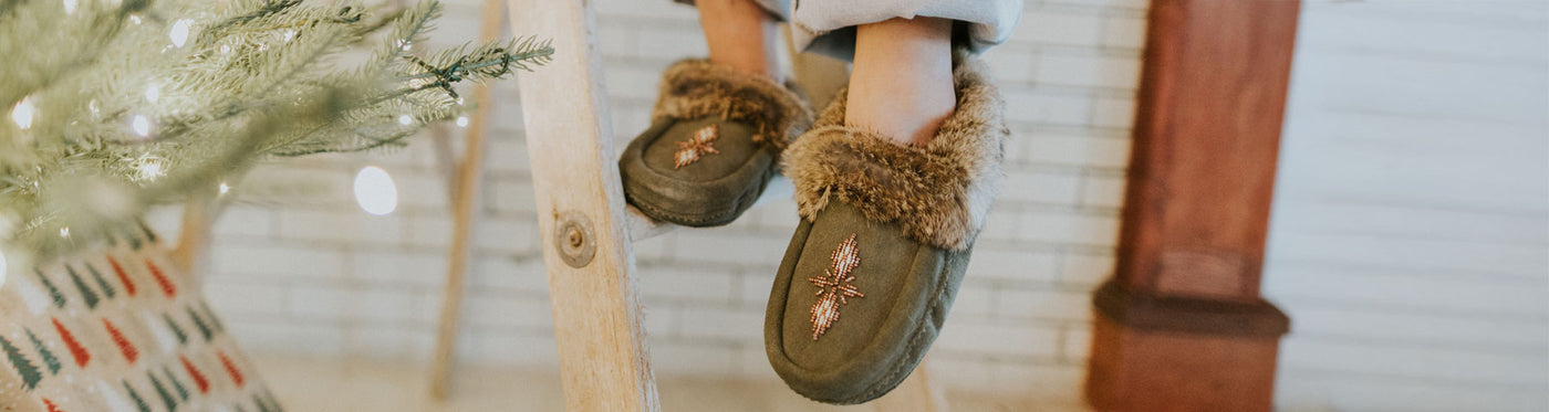 2025 Unwrap Warmth Gift Guide: Manitobah Tipi Slipper