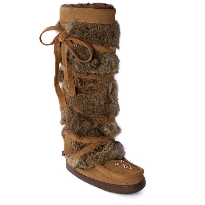 Tall Wrap Mukluk Winter Fur Boot Manitobah USA