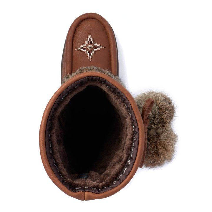 Waterproof Snowy Owl Leather Mukluk - Manitobah Mukluks Manitobah USA