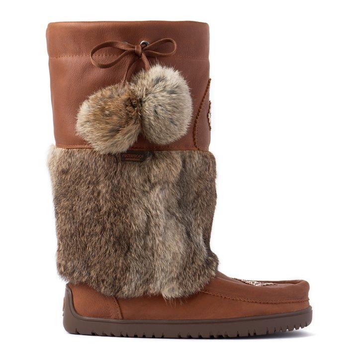 Waterproof Snowy Owl Leather Mukluk - Manitobah Mukluks Manitobah USA